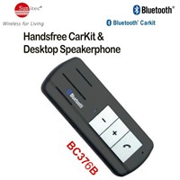 Desktop Speakerphone &amp;amp;Bluetooth Handsfree Calling Kits for Car Stereo support 2phones simultaneously