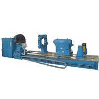 Horizontal manual lathe