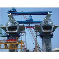 segmental bridge erecting crane