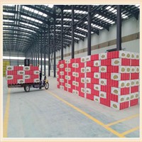 Roof Heat Insulatiom Materials Sound Absorb Rock Wool Panel for Sale