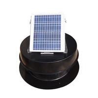 10W solar attic fan