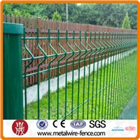 2016 shengxin direct 3d bending wire mesh home garden fence