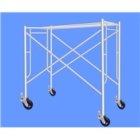 H-frame mobile scaffolding/scaffold frame system