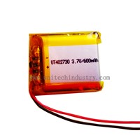 UT402730 Lithium Polymer Battery Pack With 600mAh