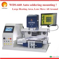 Semi auto bga rework station WDS-660 for laptop motherboard repair with large IR preheat zone