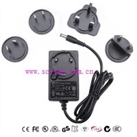 12V2A Interchangeable plug power adapter BH-ICP24-1202000