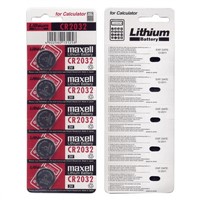 Blister card package Maxell CR2032 lithium battery