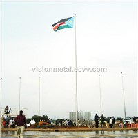 South Sudan government outdoor 32m flag pole