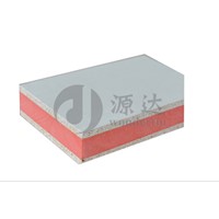 Sandwich panel used for interior and exterior wall decoratons