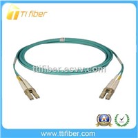 LC-LC OM3 duplex fiber patch cables