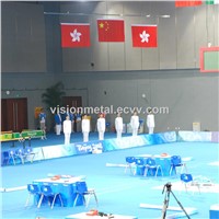 sports events horizontal award flag poles