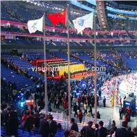 wholesale high quality steel flagpole manufacturer