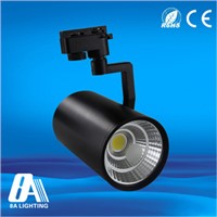 Commercial COB 20W adjustable LED Track Lamp With CCT 2800-6500K For Gallery