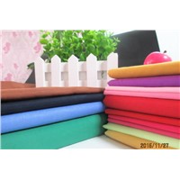 Polyester plain dyed fabric