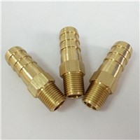 All size brass hose barb fittings brass raw material from china