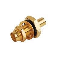 SMA Jack Female Connector Straight Bulkhead With O-Ring Solder RG402