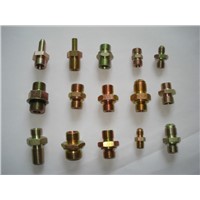 Straight male thread pipe fitting
