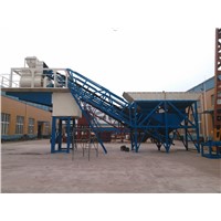 YHZS35 Mobile 35m3/h Concrete mixer plant for sale