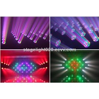 Hot Hot 19pcs 15w RGBW Bee Eye Beam Disco Stage LED Moving Head Wash Zoom Light