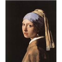 Girl with a Pearl Earring by Jan Vermeer handpainted classical decoration painting