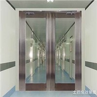 hospital door integrated insulation