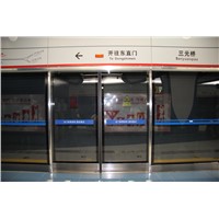 Subway station,rainway station,airport station platform screen door