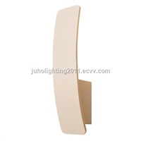 JUHO 6w COB Wall Mounted Sconce Crescent View Matt White Stylish Aluminium  WL016