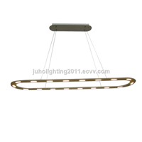 JUHO Ring LED Suspended Light Fixtures for Long Table Restaurant and Hotel Dining HL015/28w
