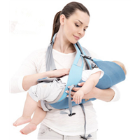 Horizontal way for baby carrier