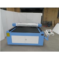 laser leather cutting machine double head double laser tube used label die price