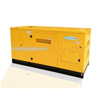 25KVA water cooled low noise diesel generators with AC alternator