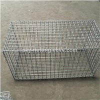 4mm hot dipped galvanized wire welded 50x50x100mm gabion basket