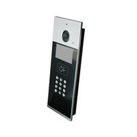 Aluminium alloy panel color ip video door phone types of intercoms