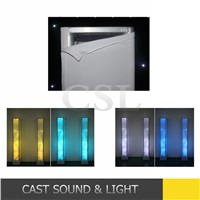 China farbic stage backdrop ,truss cover for stage truss and led par