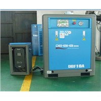 High efficiency variable frequency screw air compressors (CE&amp;amp;ISO)