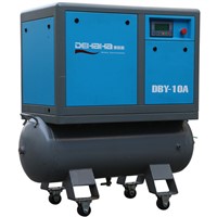 Large-scale Professional Portable Belt Screw Compressor on tank