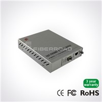 100M Rj45 to Fiber Managed Media Converter Card Remote Standalone