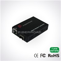 Mini SFP Fiber Optic Media Converter , Single Mode SFP Media Converter