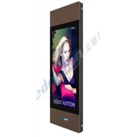 wall mounted outdoor advertising led monitor