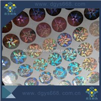 color changing reflective hologram adhesive sticker printing