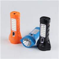 JA-1913 rechargeable led flashlight with side light