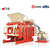 Biggest Brick Machine Manufacture QGM-- German Technology Full Automatic T15 Block Making Machine