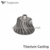 TPS Titanium Casting Parts Impeller Grade C2/3/5 with HIP