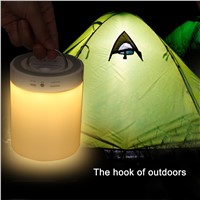 Magic Touch Sensor Color Changing Bluetooth Camping Lamp Speaker