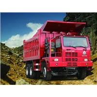 SINOTRUK HOWO70 Mining Trucks 371HP Mine Dump Trucks 50T