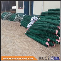 PVC coated Chain link mesh fencing