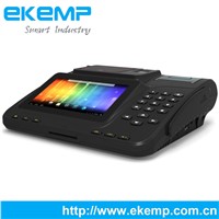 EKEMP P7 Android POS Terminal With Fingerprint Scanner and RFID System