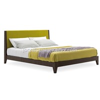 Wooden Double Bed Ash Solid Wood Bed Real Leather Soft Bed Fabric Soft Bed Microfiber Soft Bed