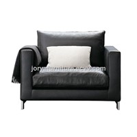 Mordern Style Leather Sofa Chair High Quality Fabric Sofa Single-Seat Sofa Leisure Sofa Chair