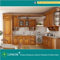 Wholesale cheap china blinds factory directly industrial solid wood kitchen cabinets